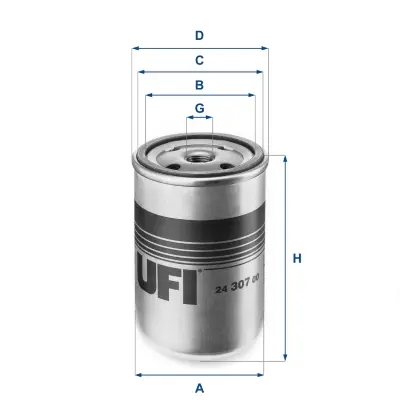 Горивен филтър UFI