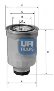 Горивен филтър UFI