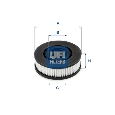 филтър, обезвъздушаване на колянно-мотовилковия блок UFI                 