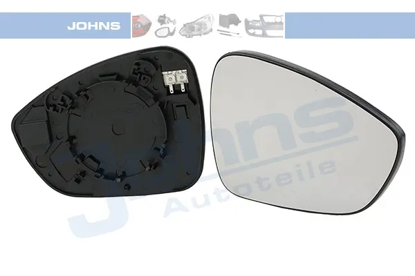 стъкло на огледало, външно огледало JOHNS               