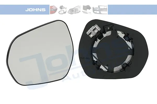 стъкло на огледало, външно огледало JOHNS               