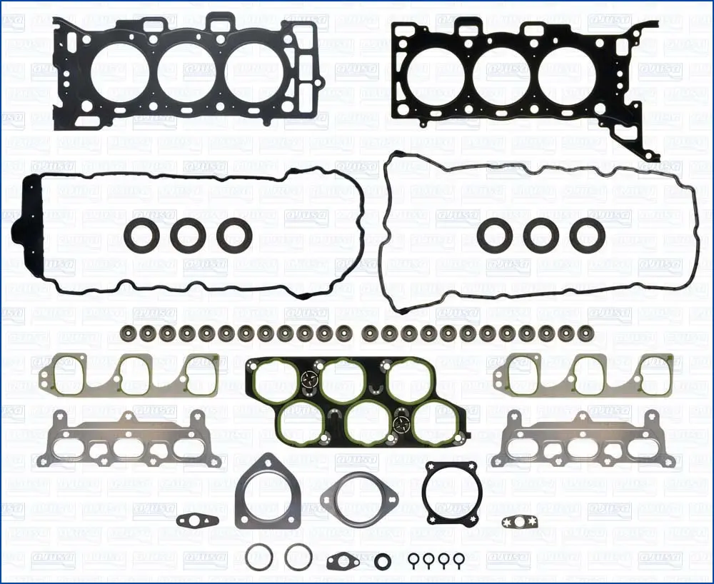 комплект гарнитури, цилиндрова глава AJUSA               