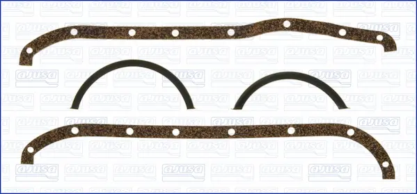 комплект гарнитури, маслена вана (картер) AJUSA               