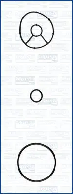 комплект гарнитури, маслен радиатор AJUSA               