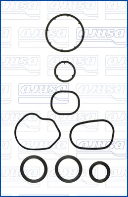 комплект гарнитури, маслен радиатор AJUSA               
