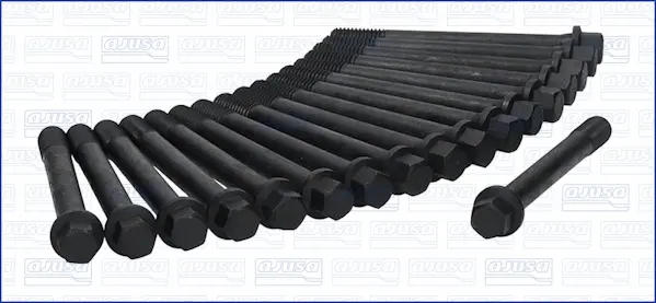 комплект болтове на капака на клап. (на цилиндровата глава) AJUSA               