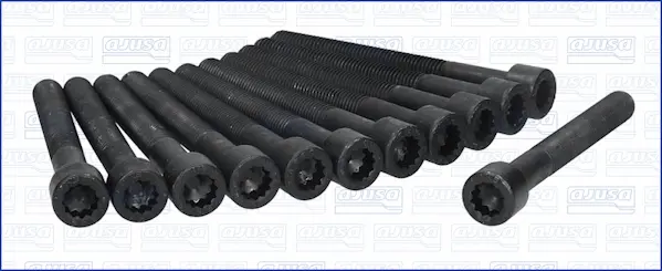 комплект болтове на капака на клап. (на цилиндровата глава) AJUSA               