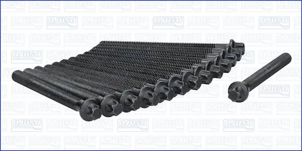 комплект болтове на капака на клап. (на цилиндровата глава) AJUSA               