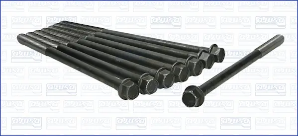 комплект болтове на капака на клап. (на цилиндровата глава) AJUSA               