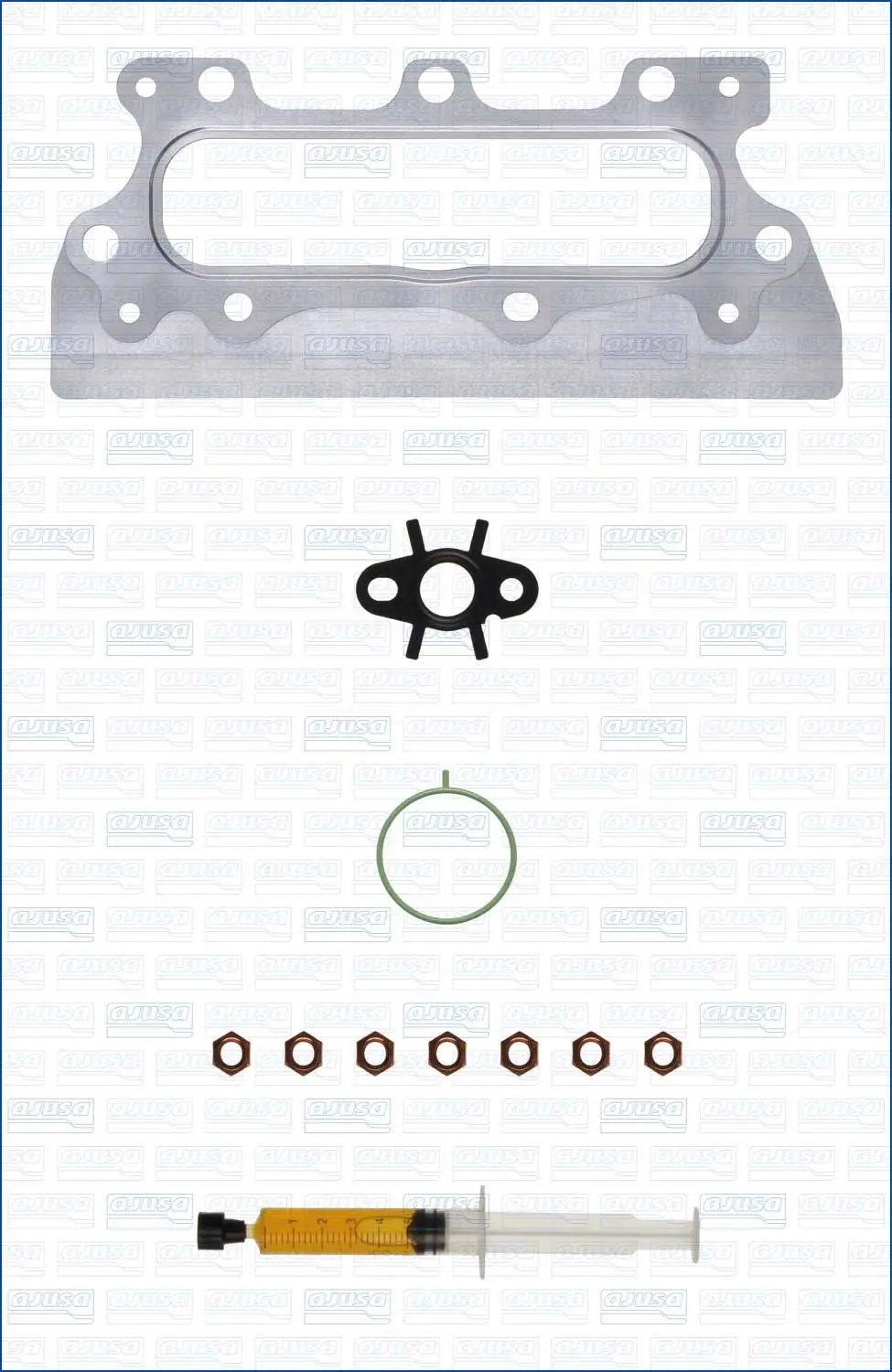 монтажен комплект, турбина AJUSA               