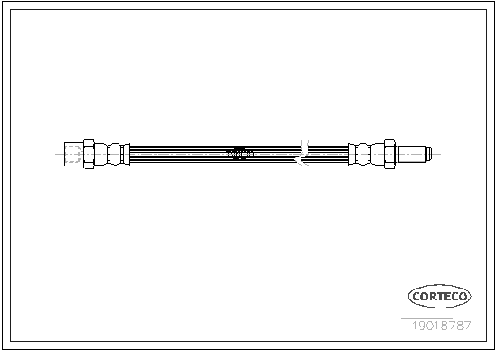 спирачен маркуч CORTECO             