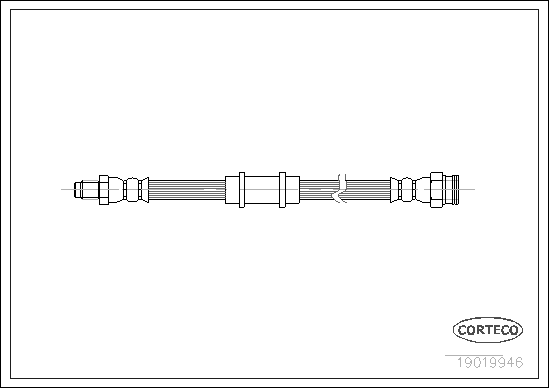 спирачен маркуч CORTECO             