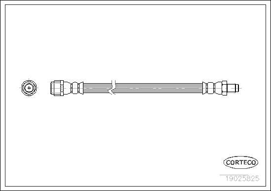 спирачен маркуч CORTECO             