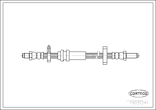 спирачен маркуч CORTECO             
