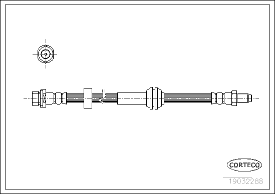 спирачен маркуч CORTECO             