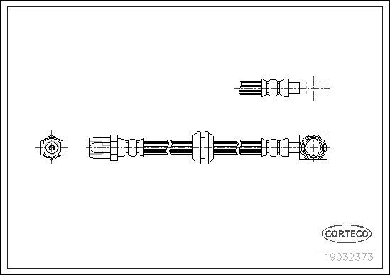спирачен маркуч CORTECO             