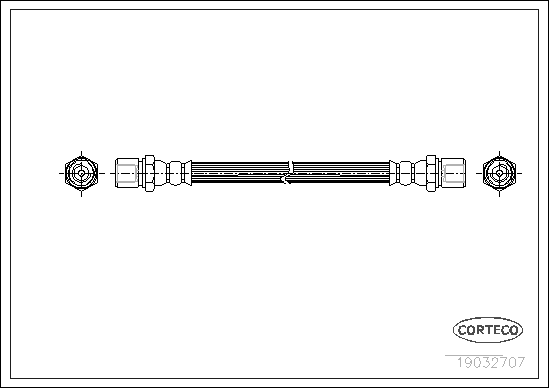 спирачен маркуч CORTECO             
