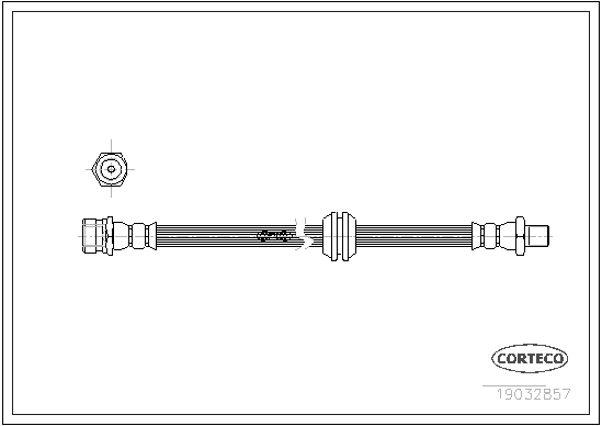спирачен маркуч CORTECO             