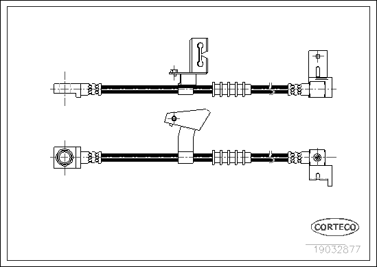 спирачен маркуч CORTECO             