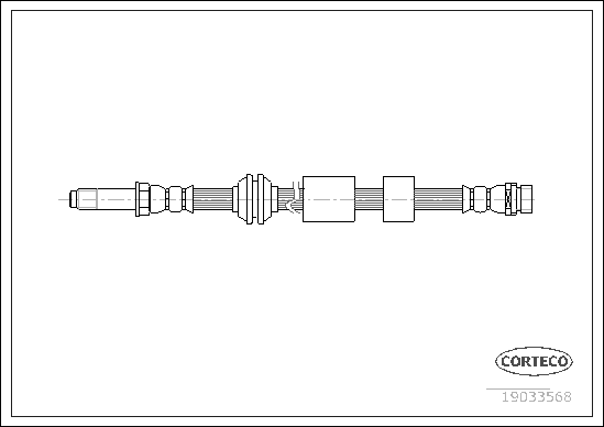 спирачен маркуч CORTECO             