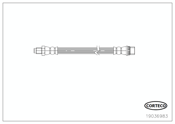 спирачен маркуч CORTECO             