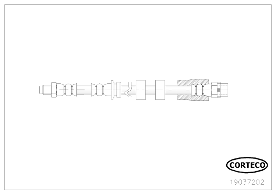 спирачен маркуч CORTECO             