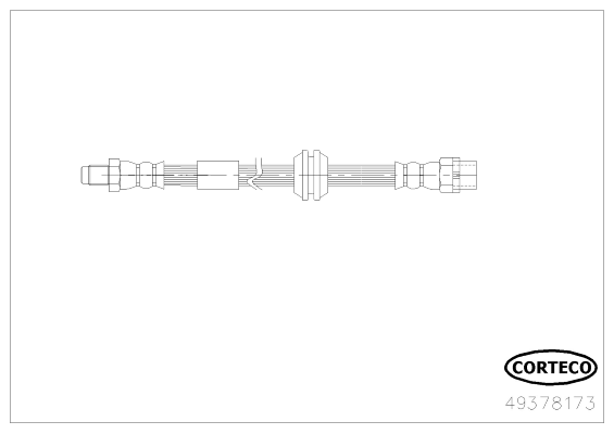 спирачен маркуч CORTECO             