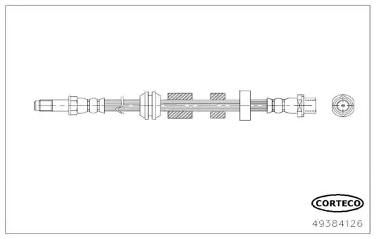 спирачен маркуч CORTECO             