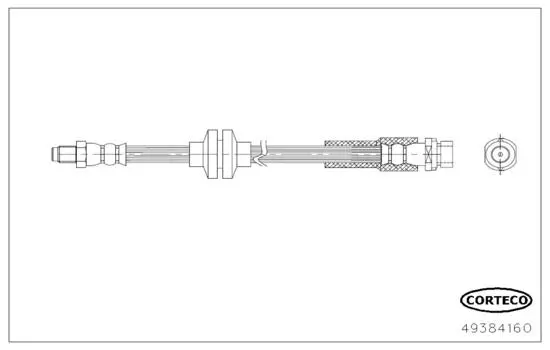 спирачен маркуч CORTECO             