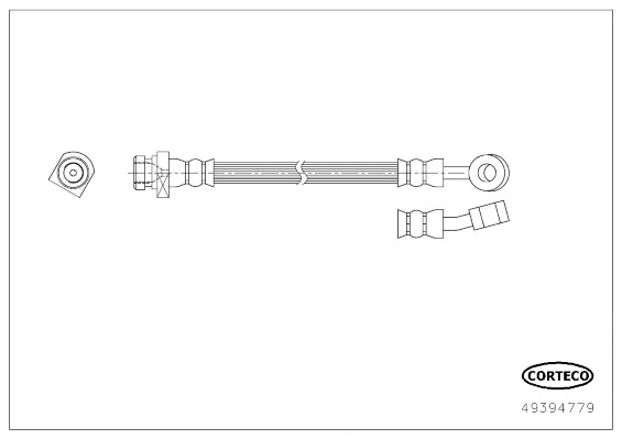спирачен маркуч CORTECO             