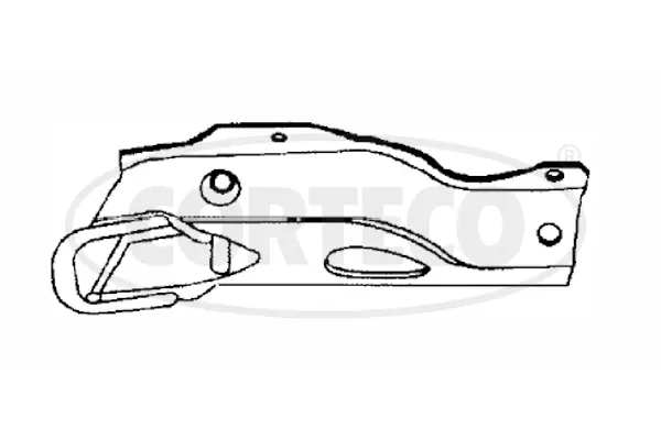 носач, окачване на колелата CORTECO             