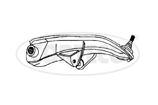 носач, окачване на колелата CORTECO             