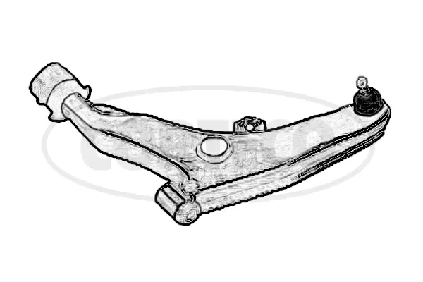 носач, окачване на колелата CORTECO             