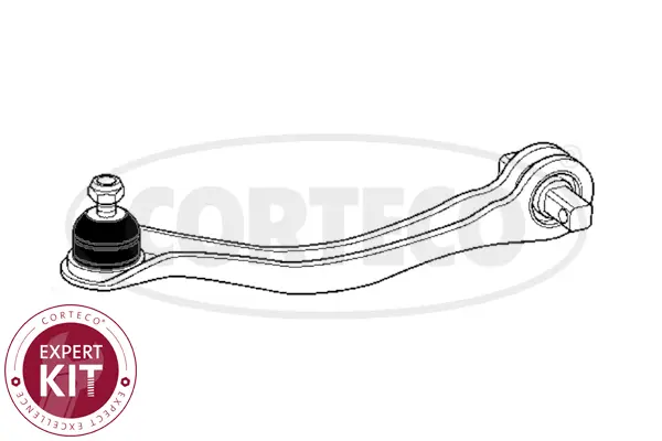 носач, окачване на колелата CORTECO             