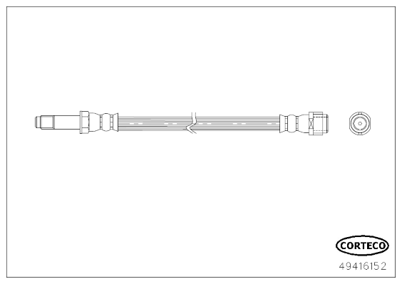 спирачен маркуч CORTECO             