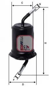 горивен филтър SOFIMA              