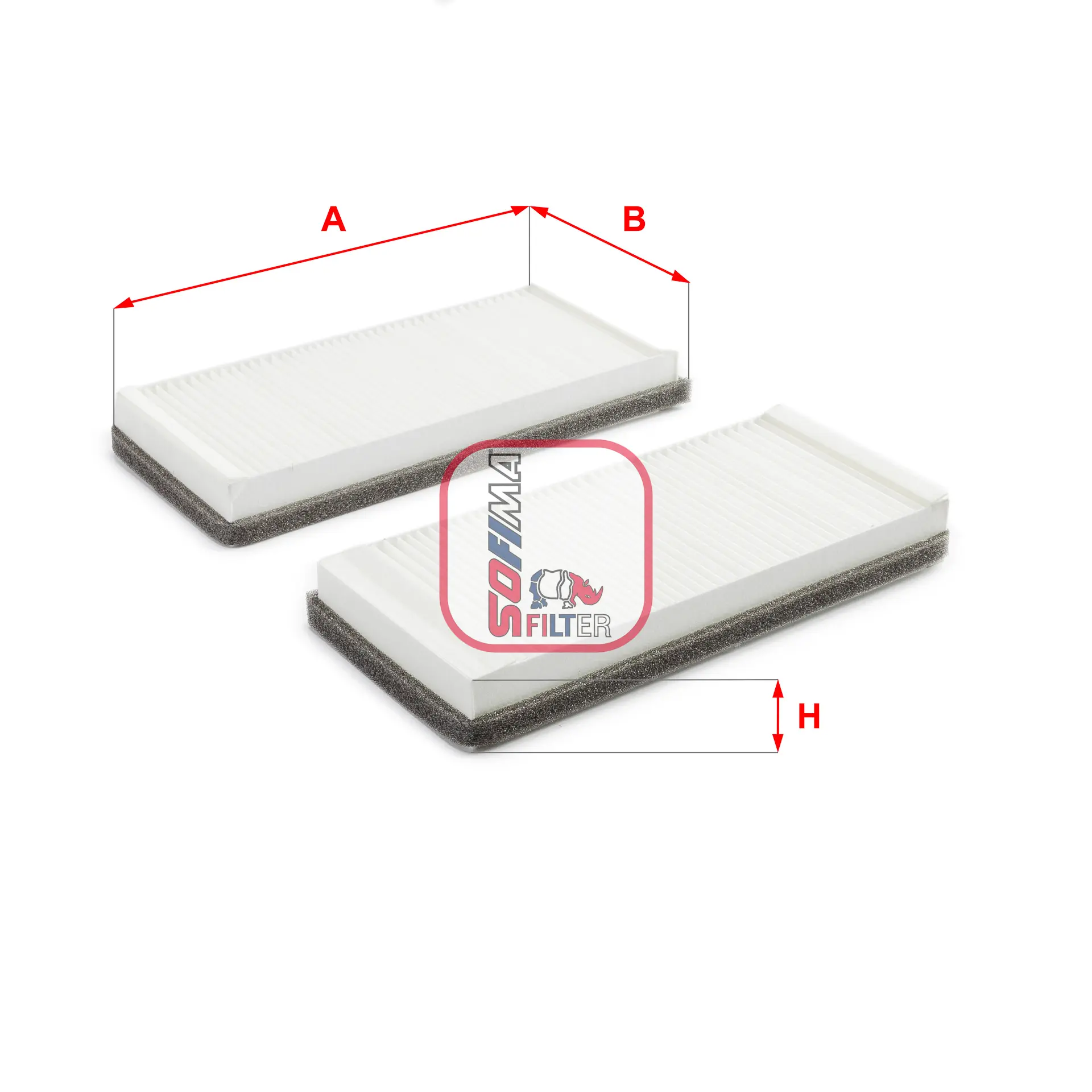 Филтър купе (поленов филтър) SOFIMA              