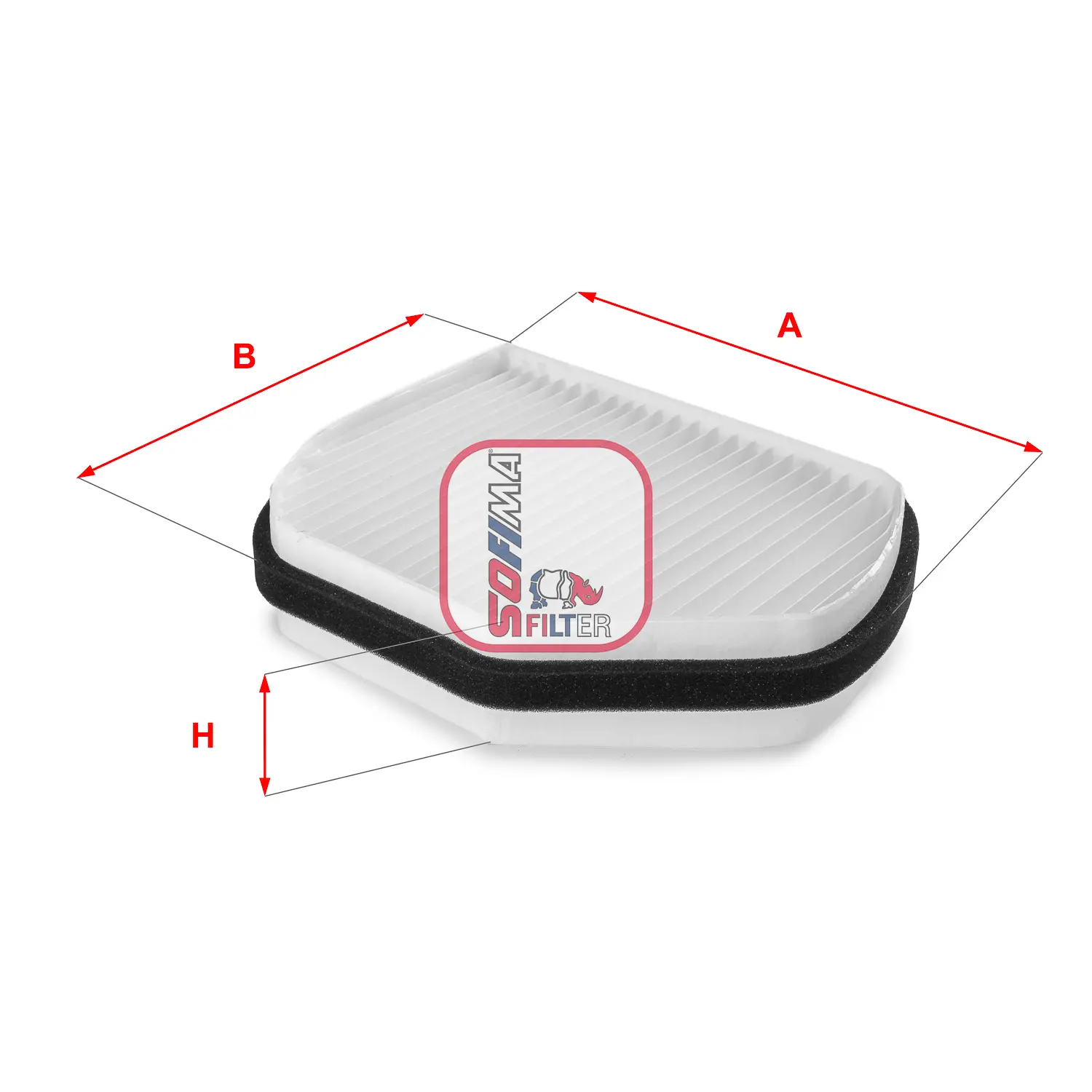 Филтър купе (поленов филтър) SOFIMA              