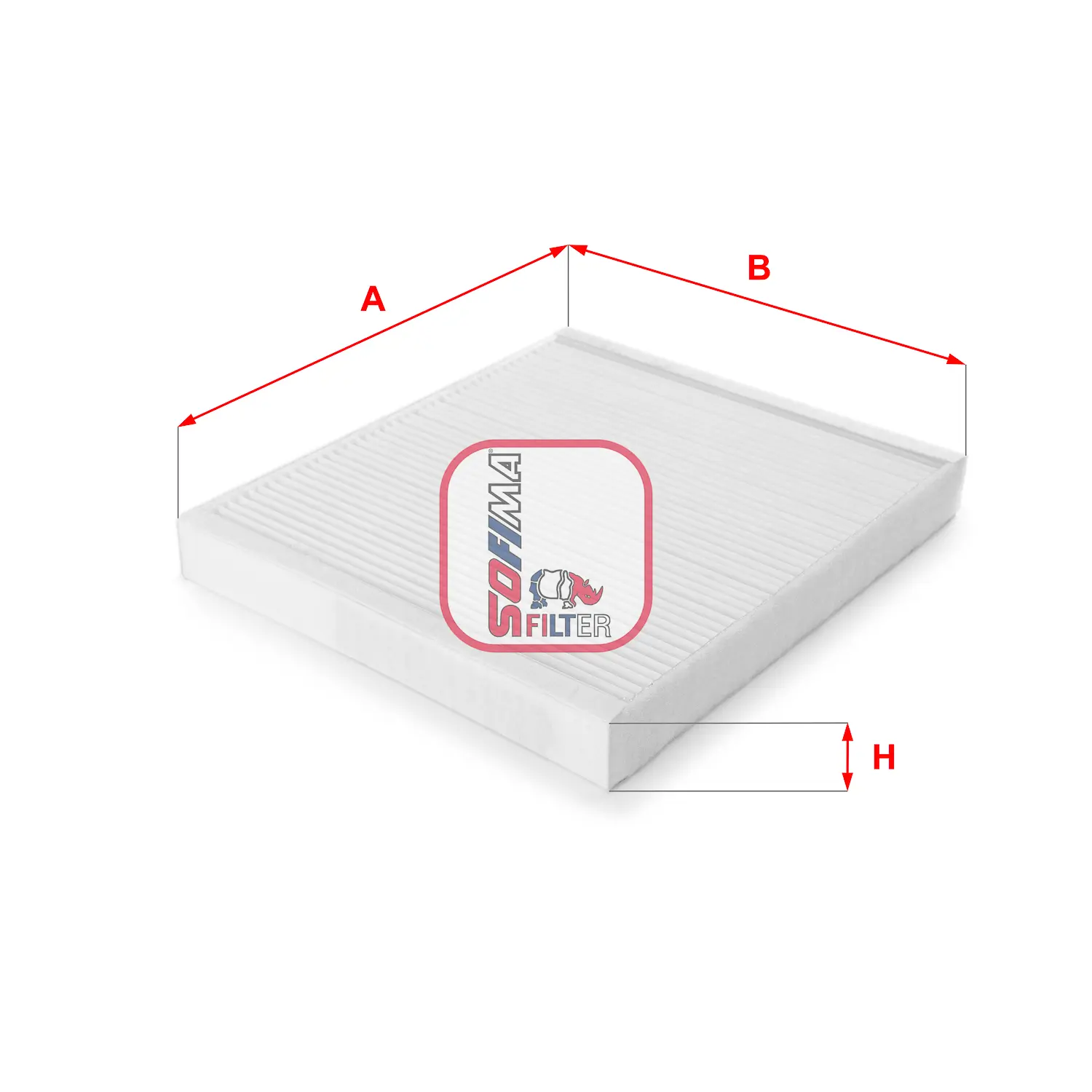 Филтър купе (поленов филтър) SOFIMA              
