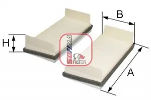 Филтър купе (поленов филтър) SOFIMA              