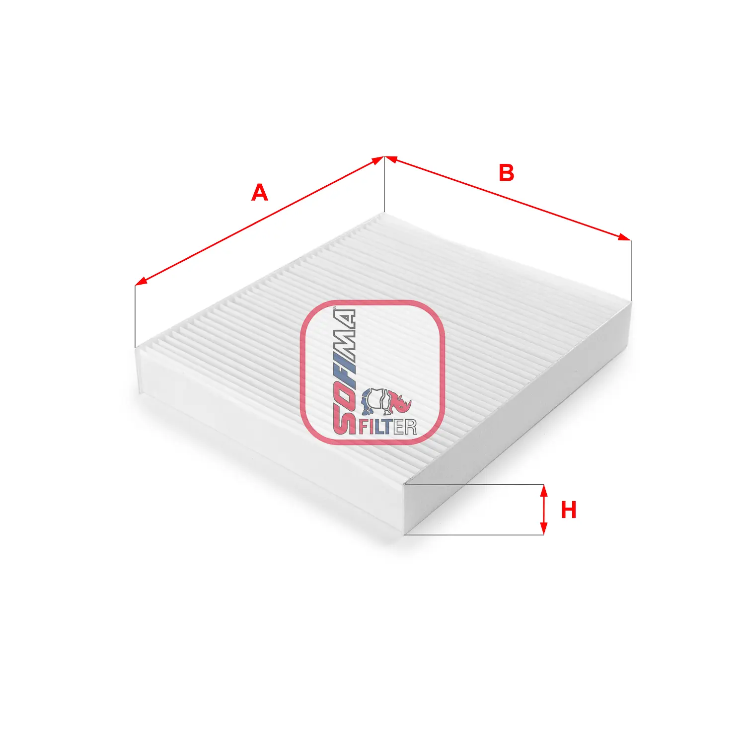 Филтър купе (поленов филтър) SOFIMA              
