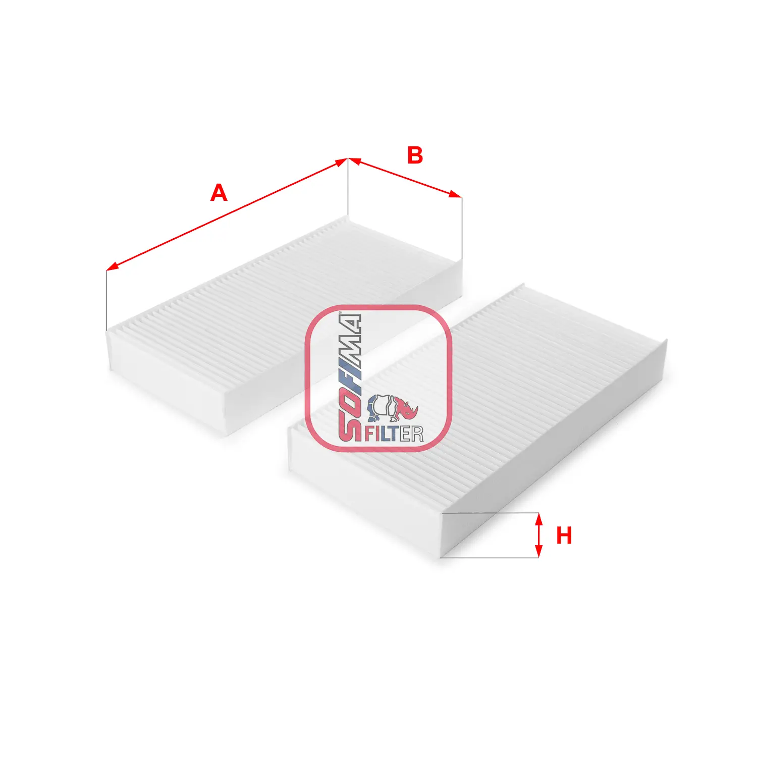 Филтър купе (поленов филтър) SOFIMA              