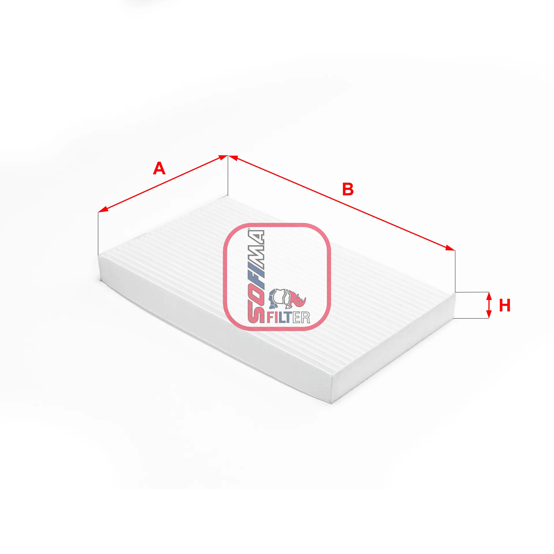 Филтър купе (поленов филтър) SOFIMA              
