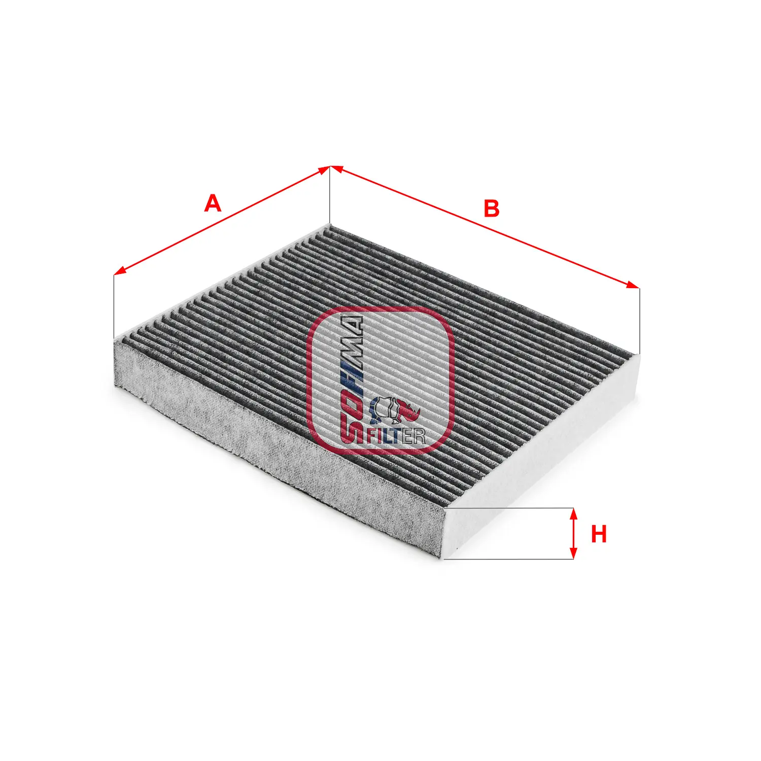 Филтър купе (поленов филтър) SOFIMA              