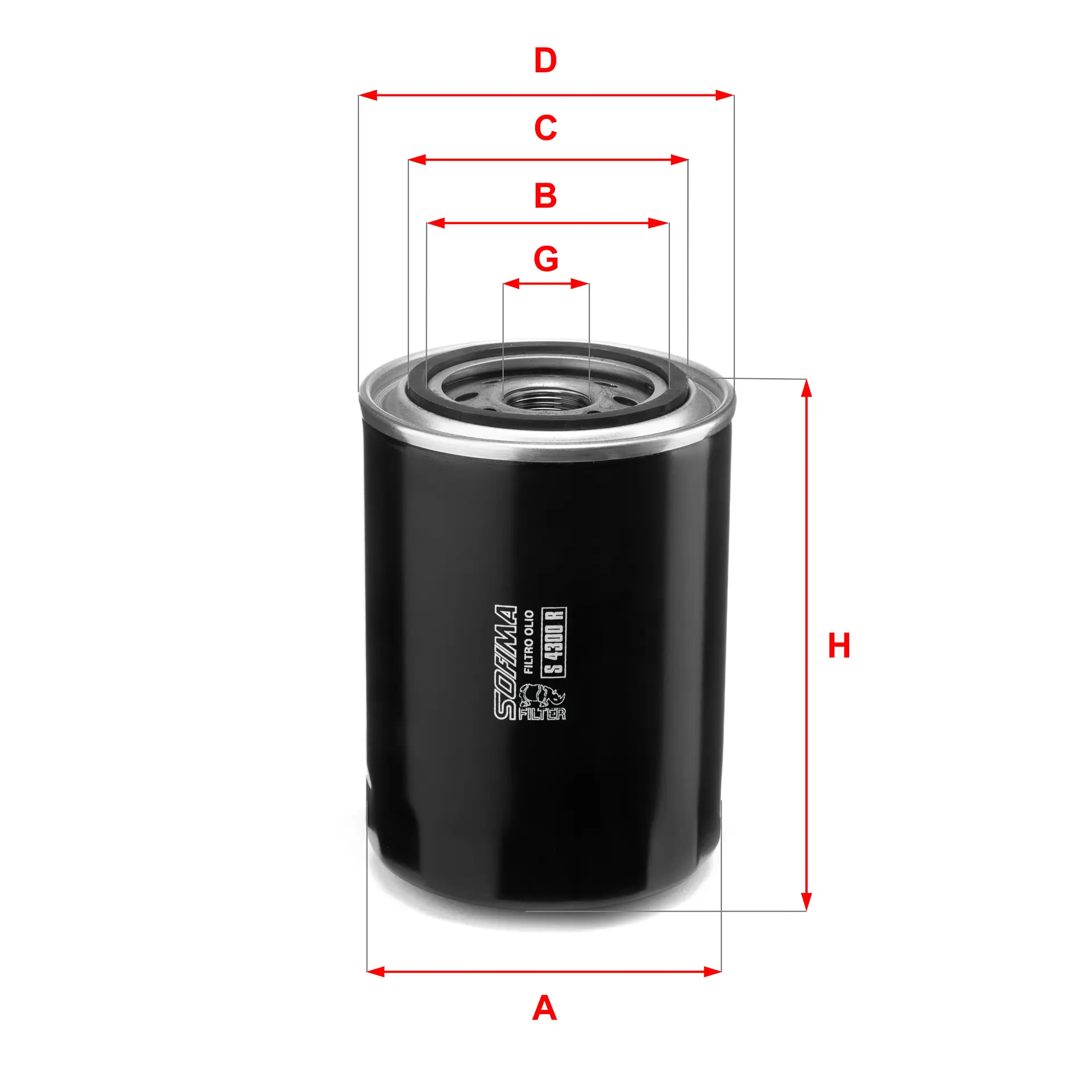 маслен филтър SOFIMA              