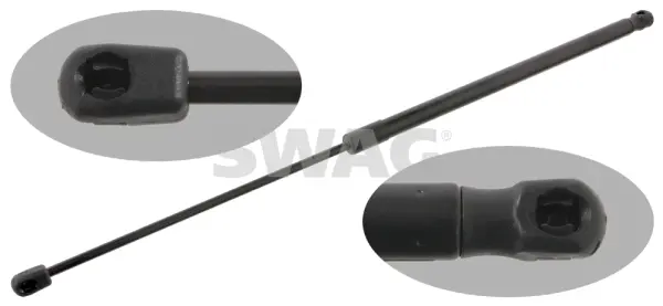 газов амортисьор, капак на двигателя SWAG                