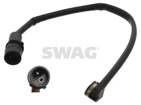 предупредителен контактен сензор, износване на накладките SWAG                