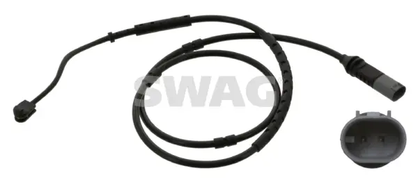 предупредителен контактен сензор, износване на накладките SWAG                