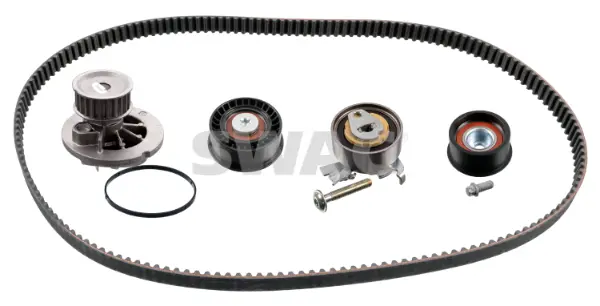 водна помпа- к-кт ангренажен ремък SWAG                