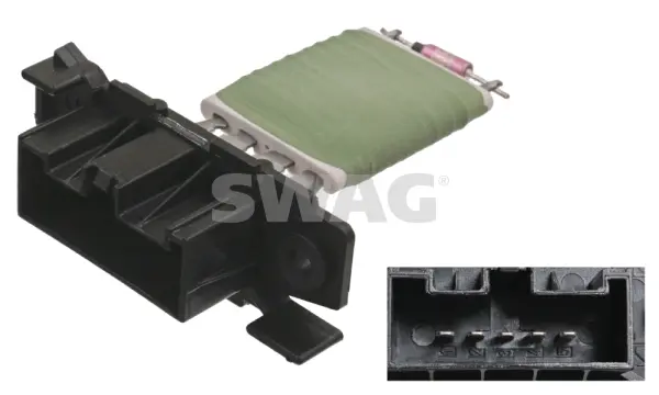 Вентилатор за парно за FIAT DUCATO кутия (250) 180 Multijet 2,3 D 40 10 0043 SWAG                